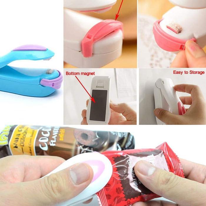Portable Mini Sealing Machine – Battery Operated Heat Sealer for Snacks & Storage