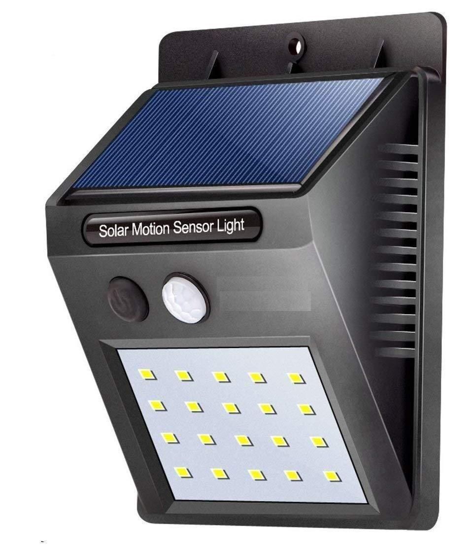 20 LED Outdoor Security Light with Motion Sensor – Solar/USB Powered