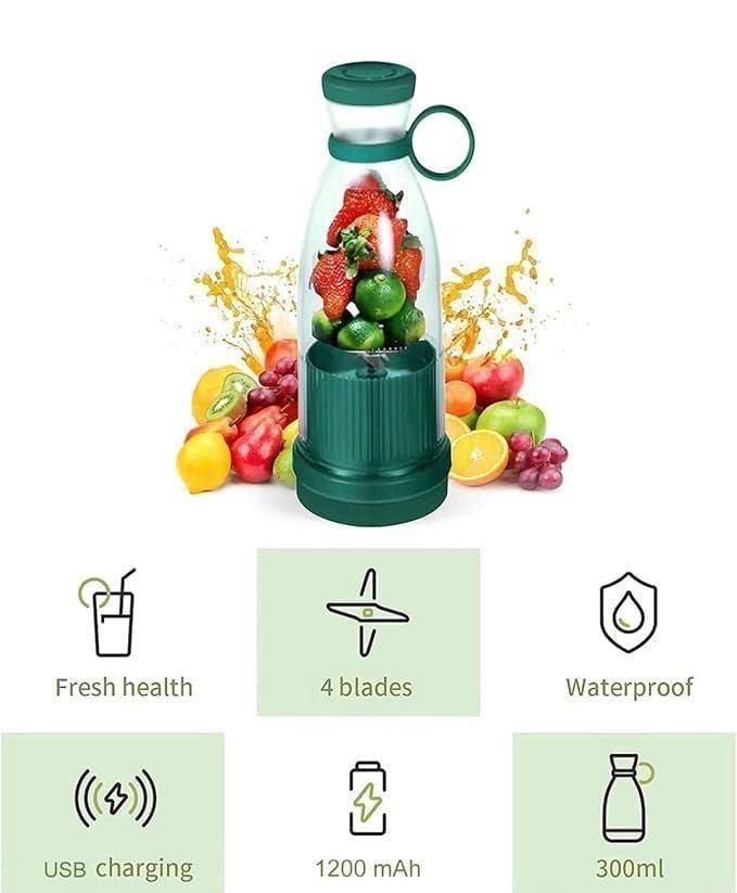 Traverl Portable Mini Juice Blender– USB Rechargeable Personal Smoothie Maker