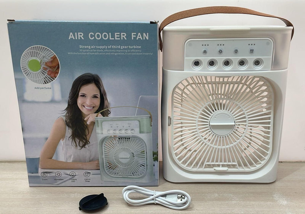 Portable USB Air Cooler Fan – Mini Cooling Fan for Home, Office & Travel