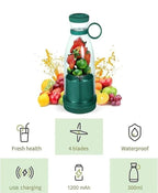 Traverl Portable Mini Juice Blender– USB Rechargeable Personal Smoothie Maker