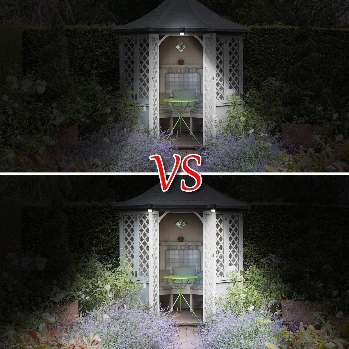 20 LED Outdoor Security Light with Motion Sensor – Solar/USB Powered